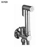 Portable Brass Hand-Held Bidet Sprayer Single Cold Shower Cover with Perforated Jet for Toilet Cleaning for Bathroom Use