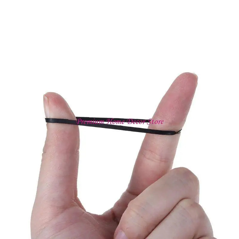 Cassette Tape Replacement Rubber DVD Cassette Recorder Turntable Strap Belt JOMD