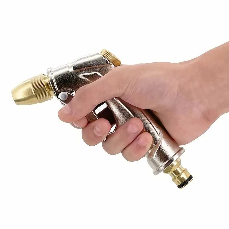 Portable High-Pressure Car Wash Water Gun Is Mainly Used As An Excellent Tool For Watering Outdoor Gardens, Flowers, Lawns