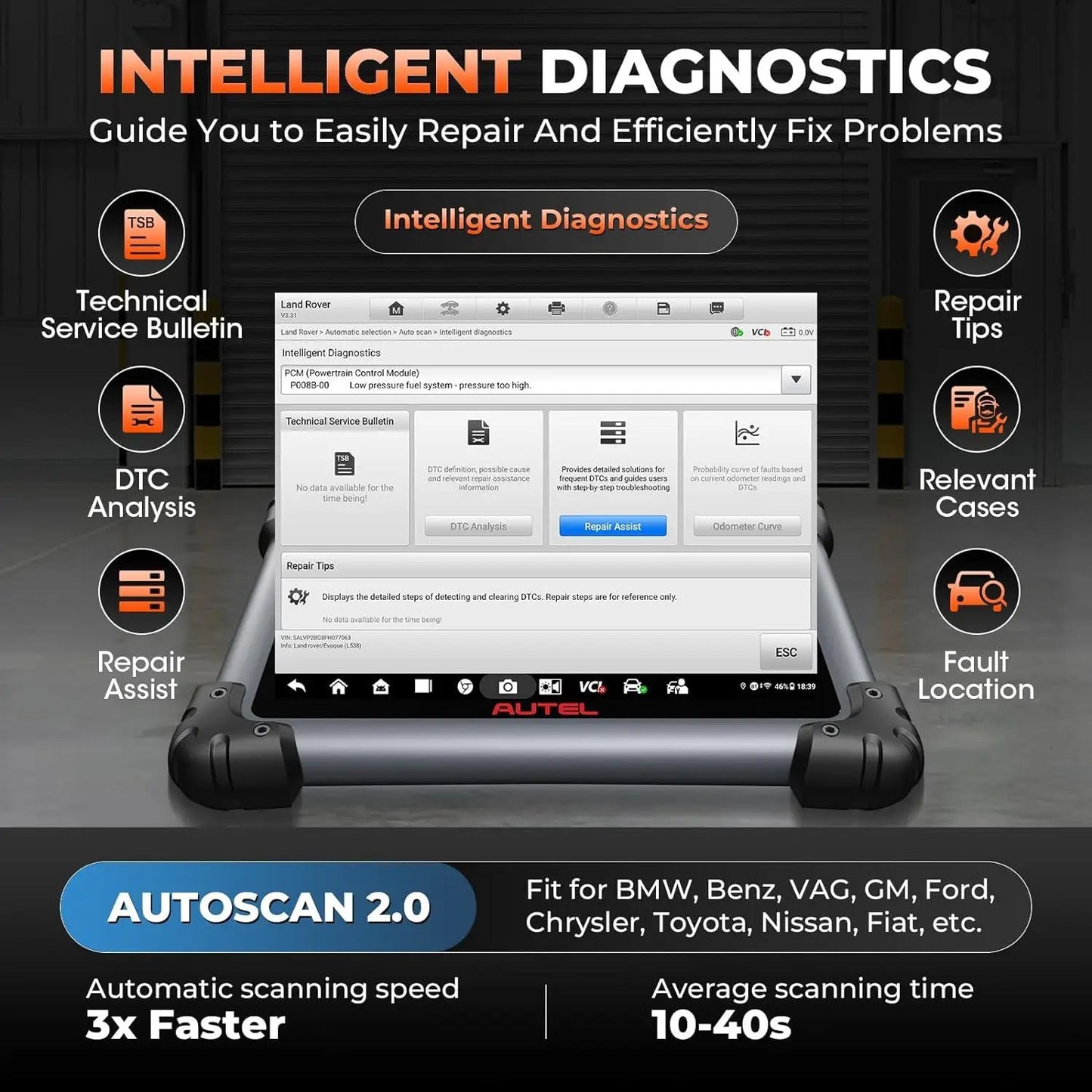 Autel MaxiSys Elite II PRO Auto Diagnostic Tool ECU Programming&Coding 2 Years Free Update Scanner 2023 Upgraded of Elite II
