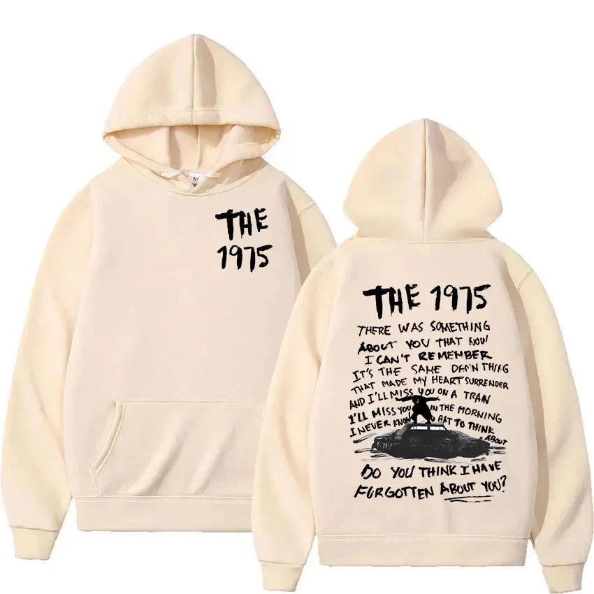 Retro The 1975 about You men's hoodie Gothic Hip Hop Jersey Casual hoodie high-quality Harajuku sweatshirt