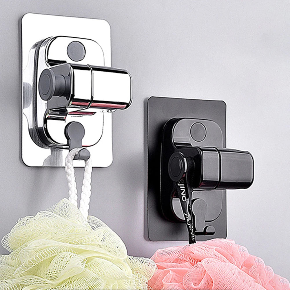 Shower Head Holder Adjustable Wall Mounted Shower Holder Self-Adhesive Showerhead Handheld Bracket Bathroom Accessories