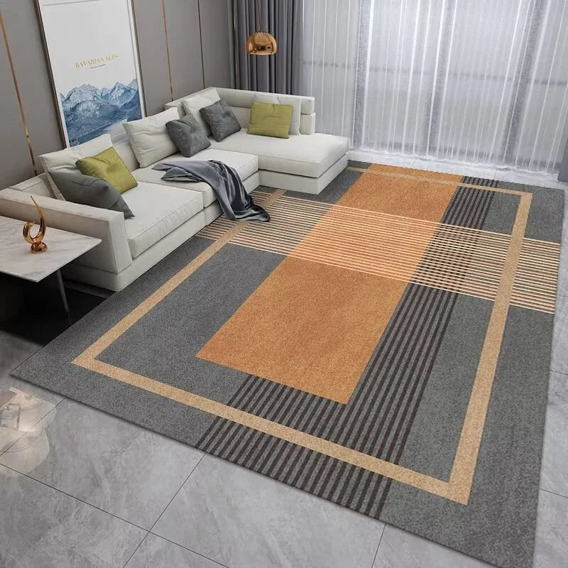 Living Room Carpet Large Area Bedroom Bedside Floor Mat Modern Minimalist Style Home Decoration Rug Alfombra De Salón 거실 카펫