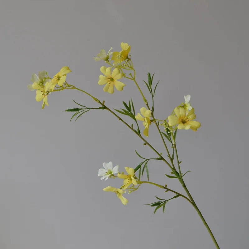 5pcs Artificial Flowers 12 Heads Small Chrysanthemums Marriage Bridal Bouquet Wedding Party Floral Home Decoration Accessories