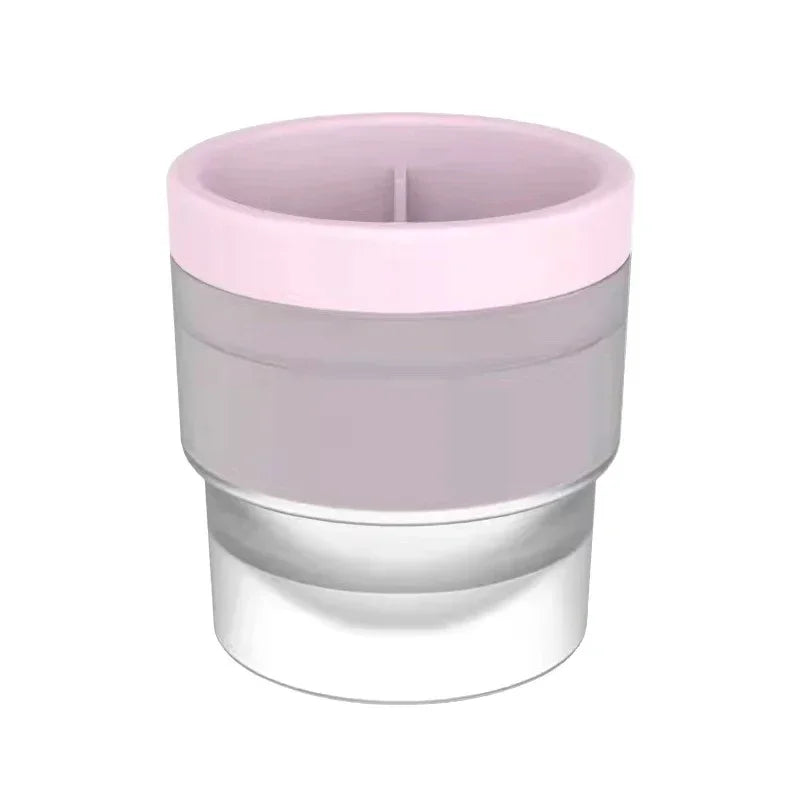 Silicone Round Ice Hockey Mold Maker Large Suitable For Grinder Kitchen Supplies ice mold Spherical Ice Cube Bar Home Ice Tray