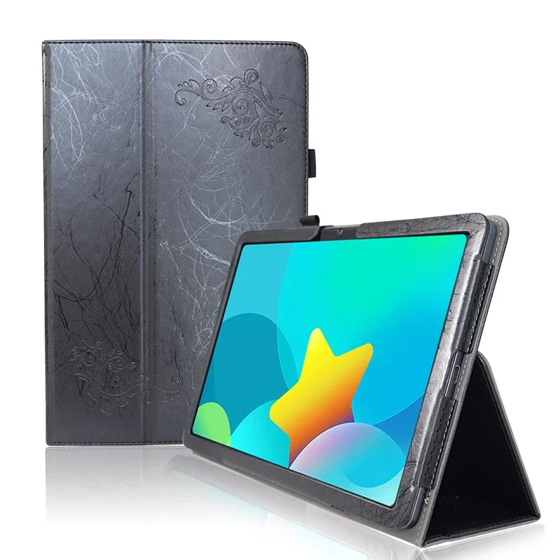Case For Yadro Kvadra_T Case 10.95" Tablet PC Handheld Funda Magnetic Closure Embossed Cover