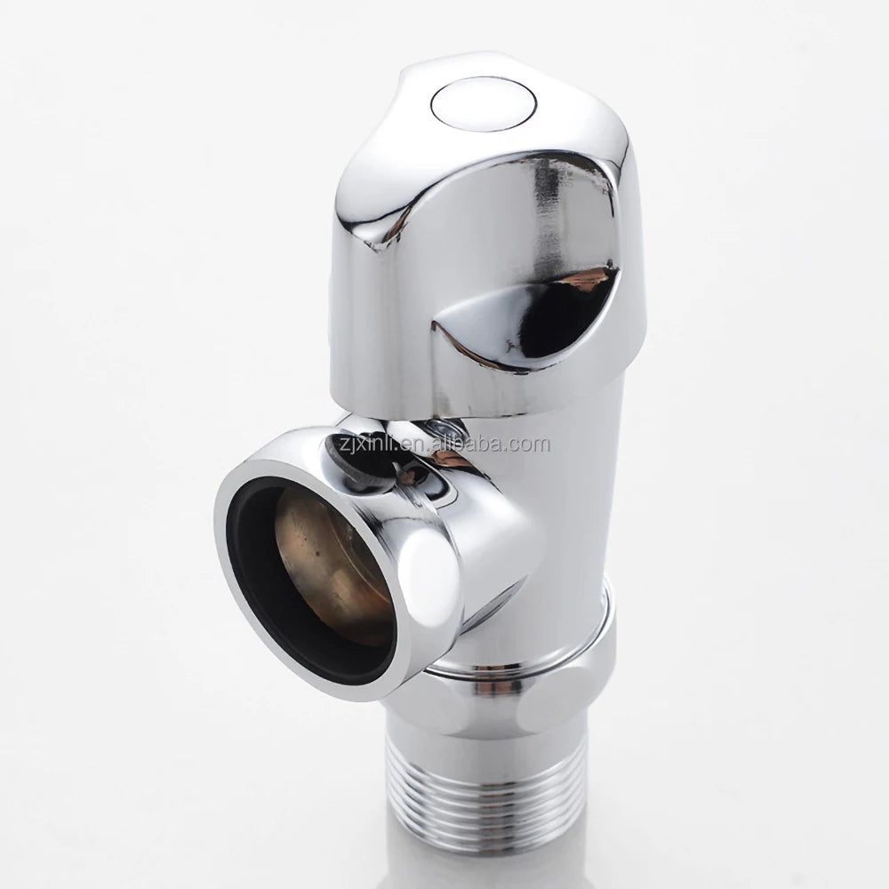 X10250ABSCR Model Wall Mounted Chrome Finish Brass Material of Toilet Flush Valve