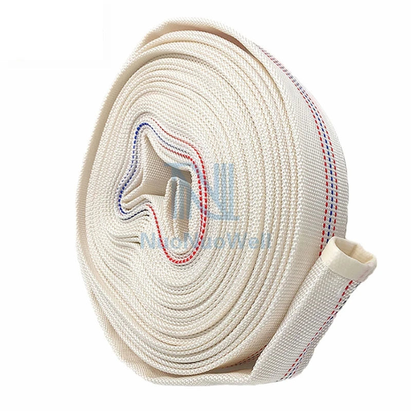 NuoNuoWell Heavy Duty Canvas Hose Agricultural Irrigation Garden Watering Belt High Pressure Pump Fire Hose Explosion-Proof
