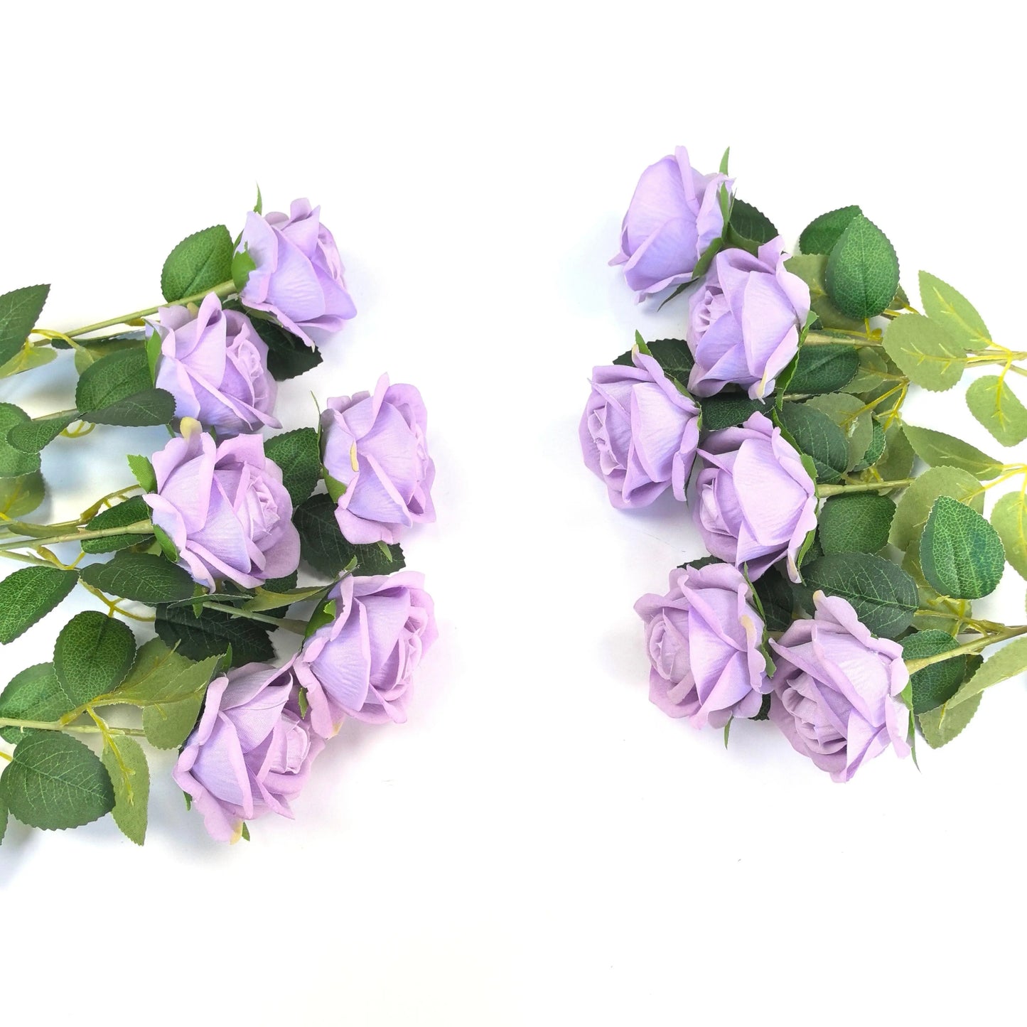 4pcs Touch Blue Orchids Artificial Flowers - Lake Blue Blooms Suitable for Indoor/Outdoor Wedding, Valentine's Day