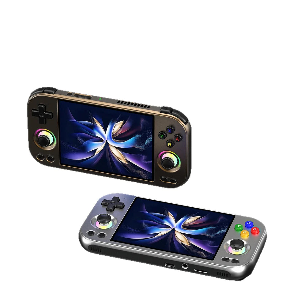 The New RG 477M Aluminum Alloy Android Handheld Large-screen Nostalgic Handheld Game Console