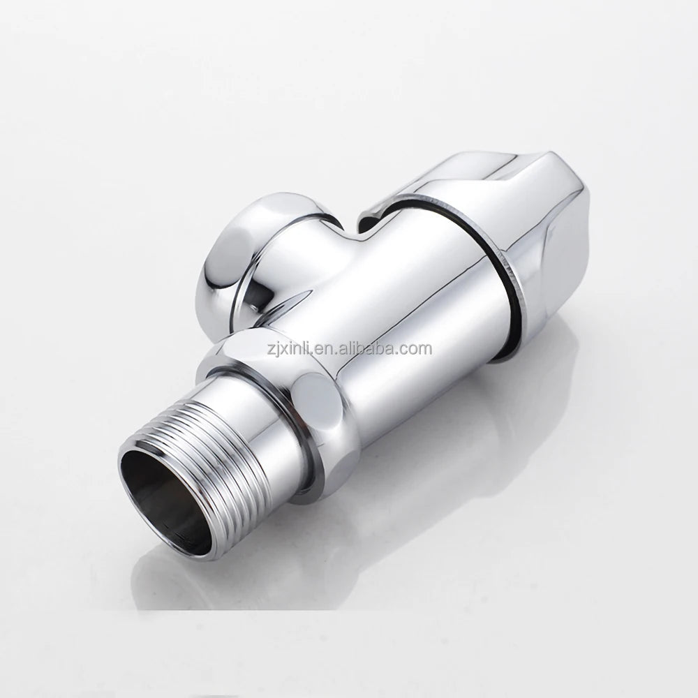 X10250ABSCR Model Wall Mounted Chrome Finish Brass Material of Toilet Flush Valve