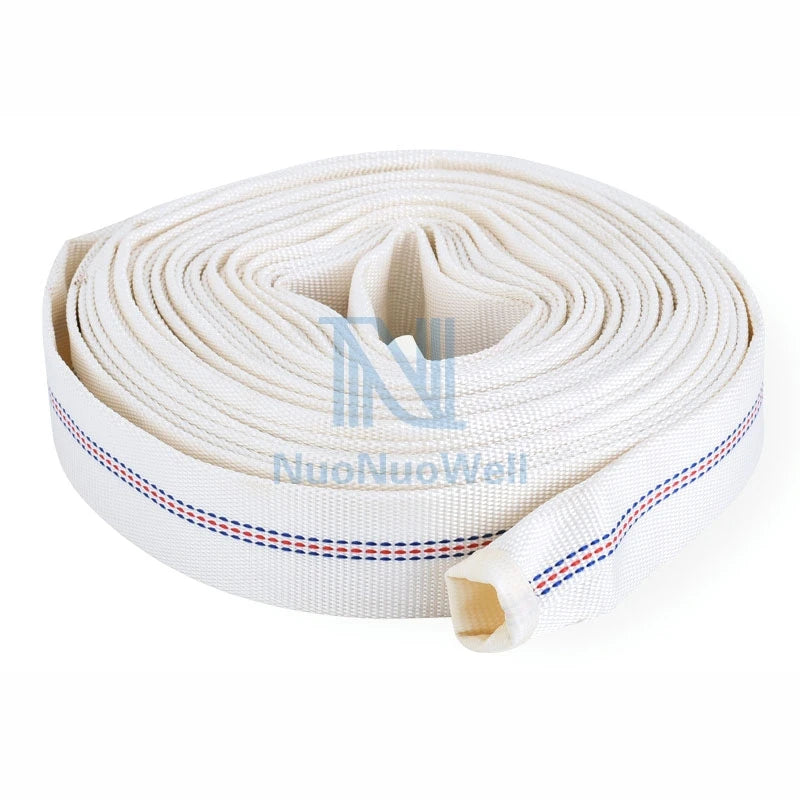 NuoNuoWell Heavy Duty Canvas Hose Agricultural Irrigation Garden Watering Belt High Pressure Pump Fire Hose Explosion-Proof