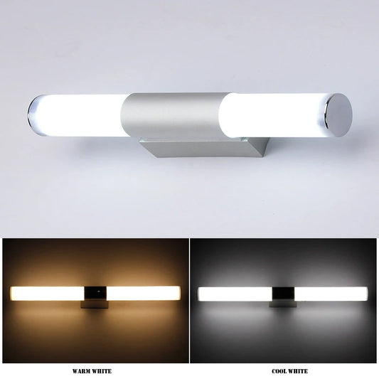 Indoor Decoration LED Wall Light  12W 16W 22W Simple Style Bathroom Bedroom Dressing Table Lamp Vanity Mirror Lights AC85-265V