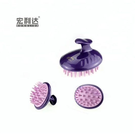 Durable Silicone Hair Wash Brush with Custom Logo Quality Selection for Home Hair Salons round Styling Feature