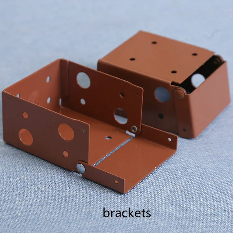 Brackets For 2" Wooden Venetian Blinds Square Type Timber Blinds Components
