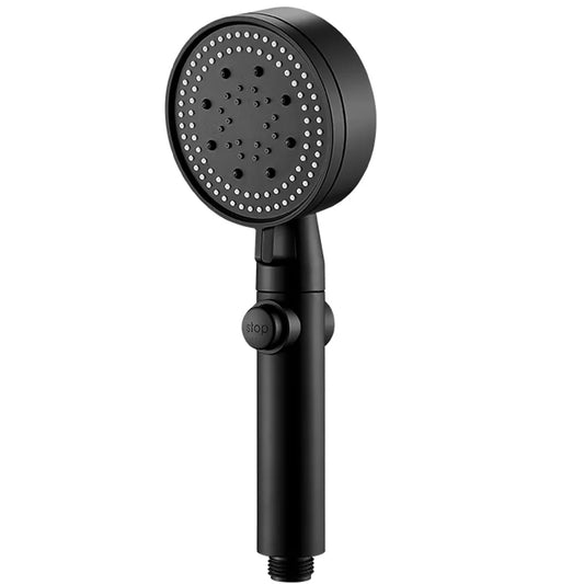 Handheld Shower Head 5 Spray Modes ABS Filter Pressure Booster Hotel Use Modern Design Water Saving Adjustable
