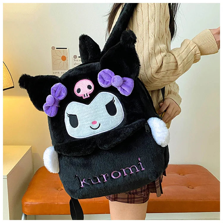 Cartoon Casual Backpack For Autumn And Winter Students Large Capacity Jk Uniform Cute And Fashionable Backpack Children'S Gift