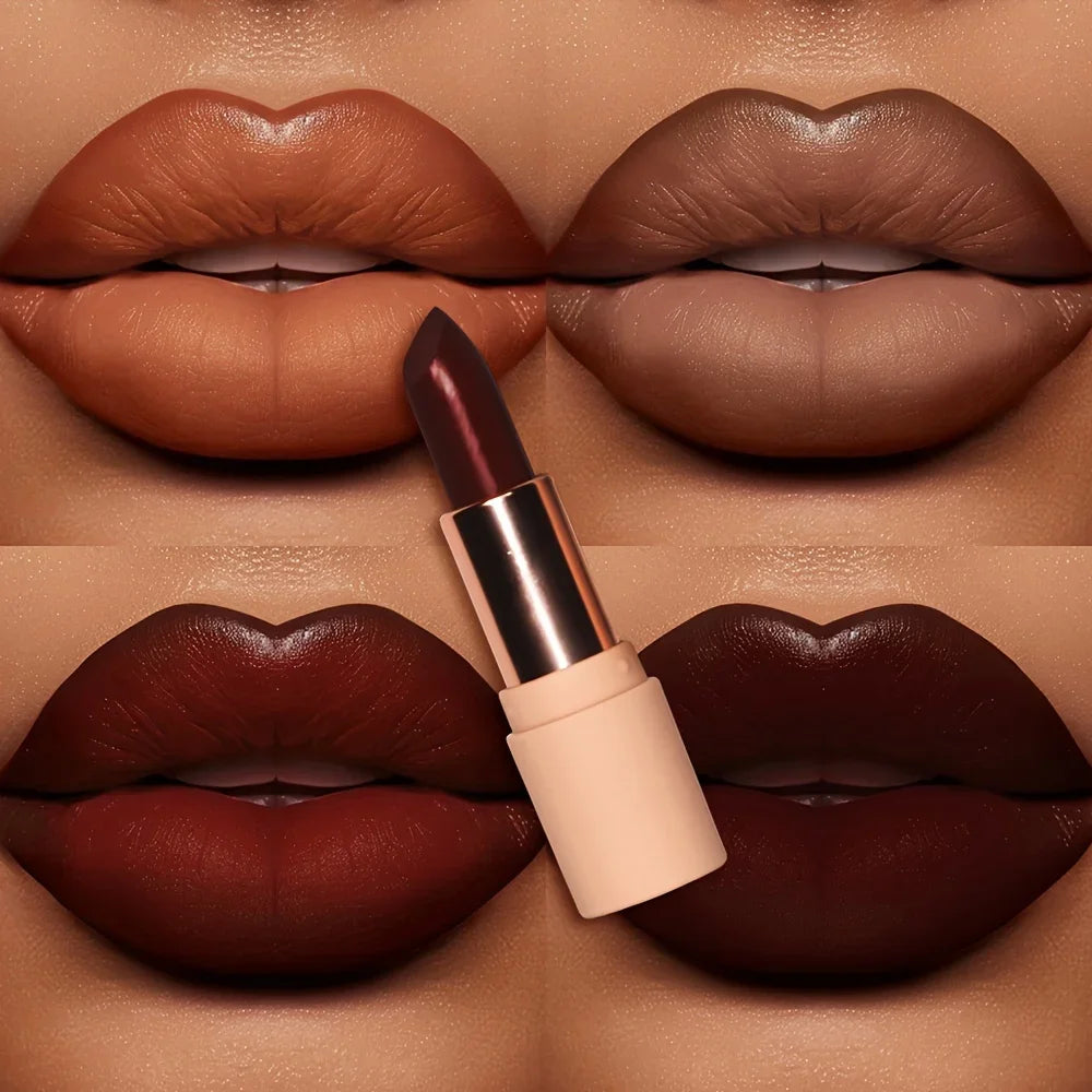 Bare Matte Silky Matte Lipstick Long-lasting Waterproof and glossy finish, Easy to color