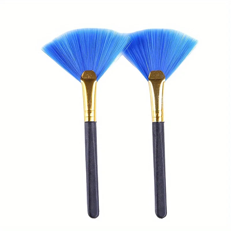 2pcs Fan-shaped Computer Brush Keyboard Brush Digital Computer Camera Mobile Phone Cleaning Brush