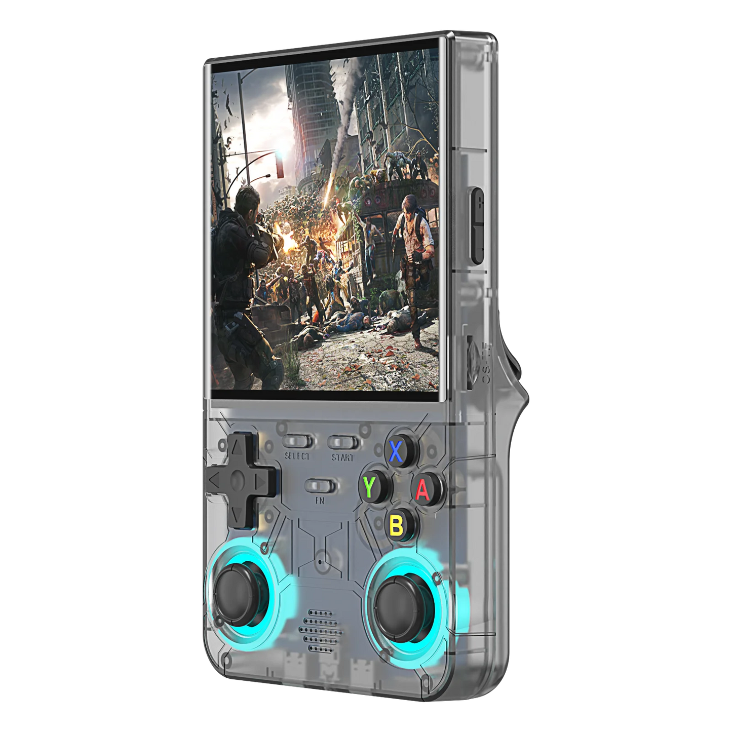 R36 ultra retro handheld video game console open source Linux system 4.0-inch IPS screen portable handheld game console