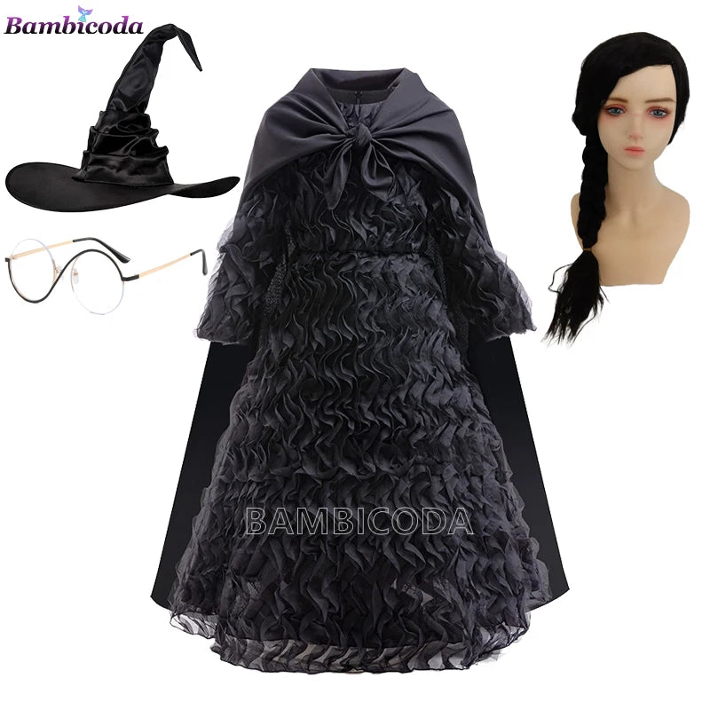 The--Wicked Glinda Elphaba Cosplay Costume Glinda Pink Princess Dress Costume For Girl Party Cosplay Movie Party Witch Clothing