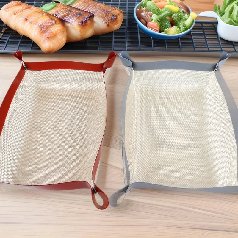 Silicone Baking Mats Cookie Sheet& Reusable Oven Baking Sheet for Making Macaroons,Cookies Non-Stick Mats for Baking,Easy Clean