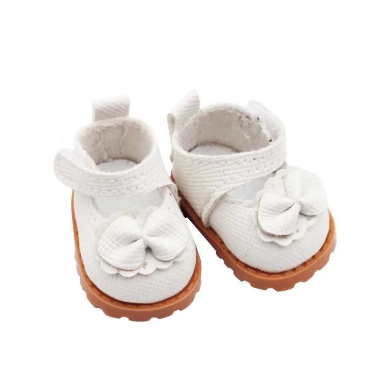 For LABUBU Canvas Shoes Suitable for 17cm Labubu Dolls Shoes Boots Toys Casual Sports Shoes Dolls Accessories DIY Doll Toys