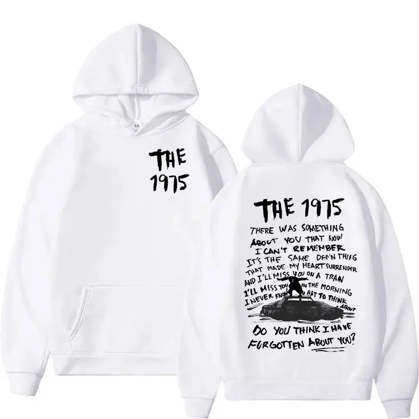 Retro The 1975 about You men's hoodie Gothic Hip Hop Jersey Casual hoodie high-quality Harajuku sweatshirt