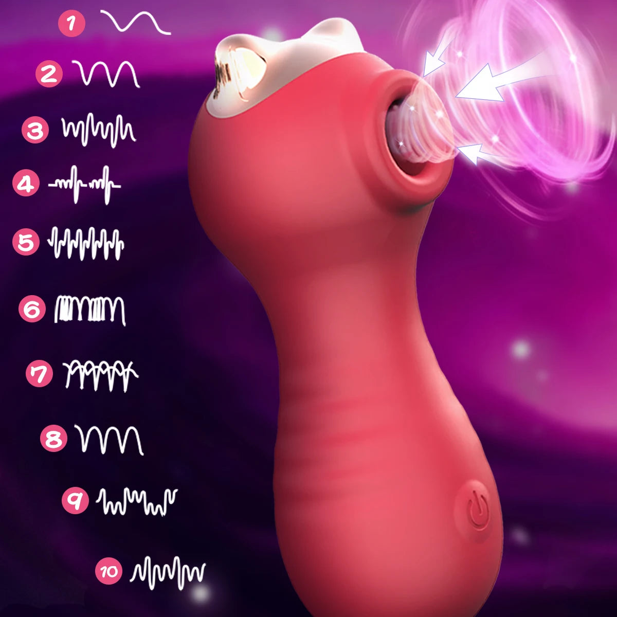 Mini Kitty Sucking Vibrators G-spot Vibrating Egg Clit Stimulation Nipple Vagin Sucking Massage Erotic Toys Female Masturbation