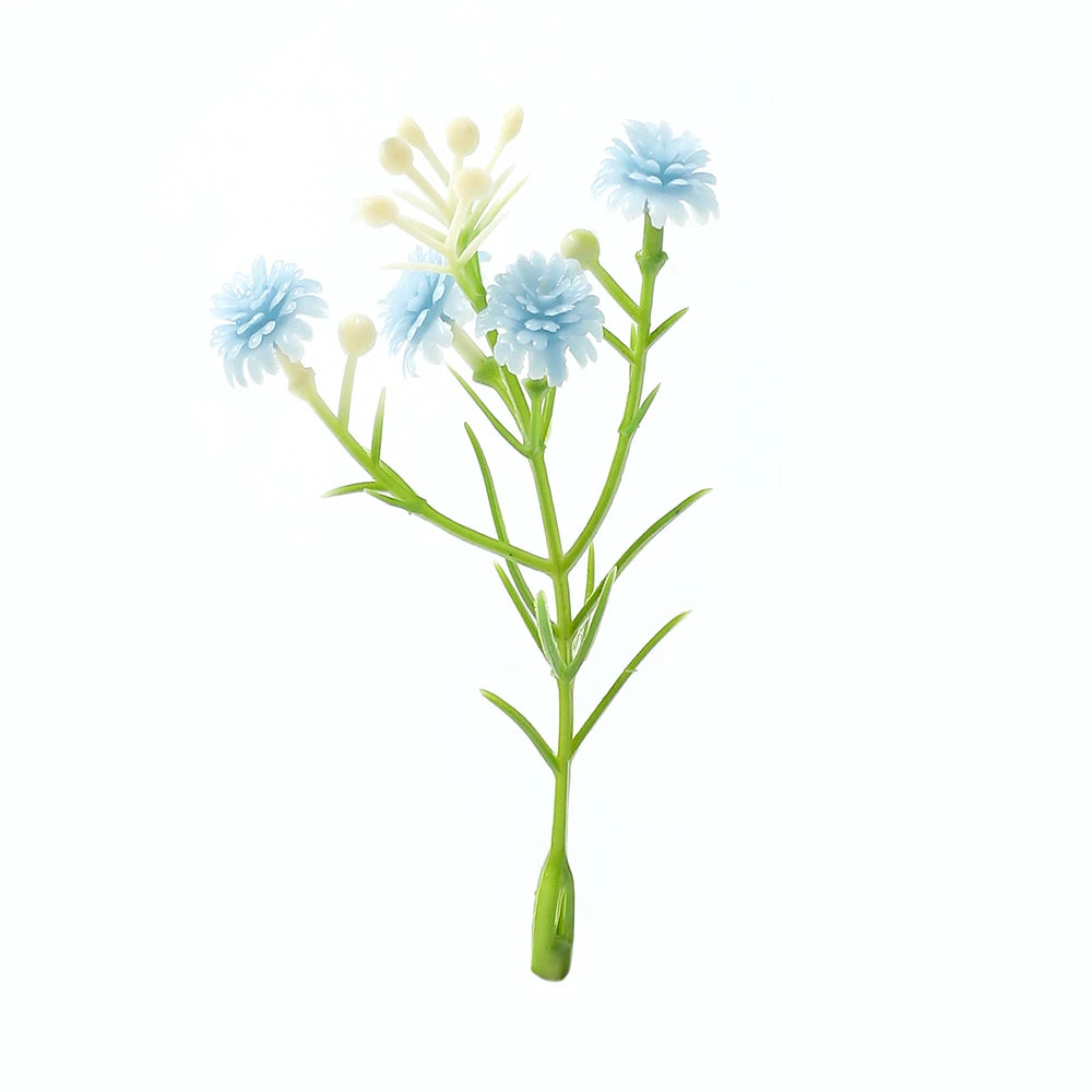 10/20Pcs Artificial Flowers Gypsophila 8CM Fake Flowers For Home Decor Wedding Decorations Ornaments Craft Garland Accessories