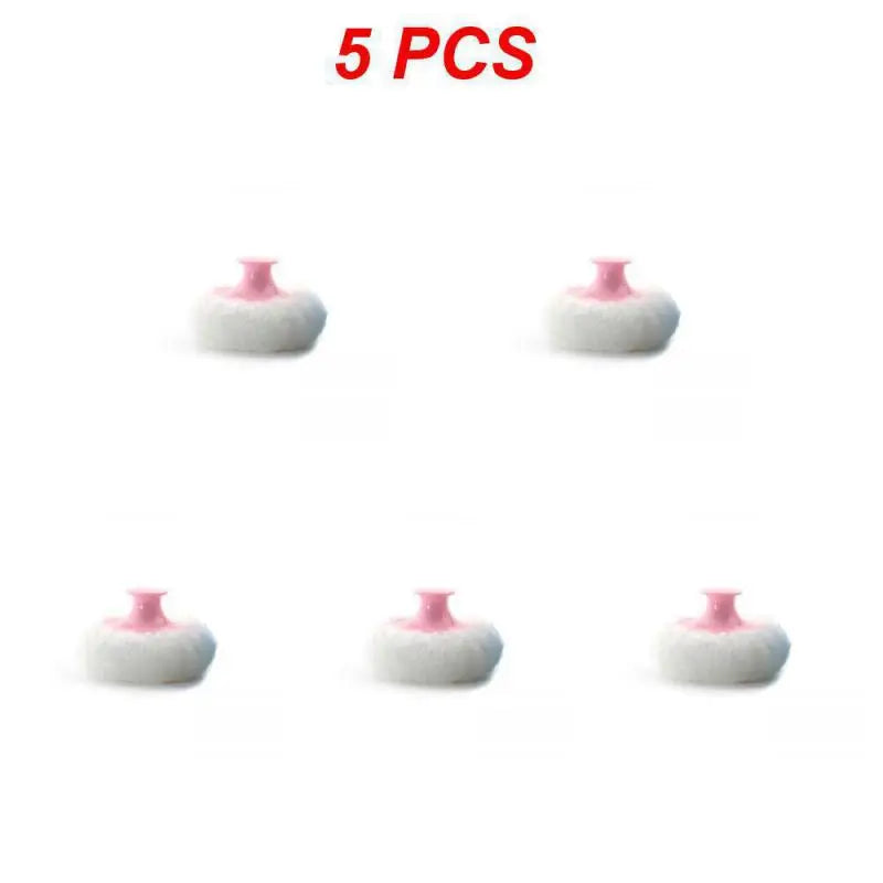 1/3/5PCS Soft Body Baby Face Comfortable Perfect Sponge Infant Puff Cosmetic Bath Puff  Box Powder Case Talcum Women Makeup Puff