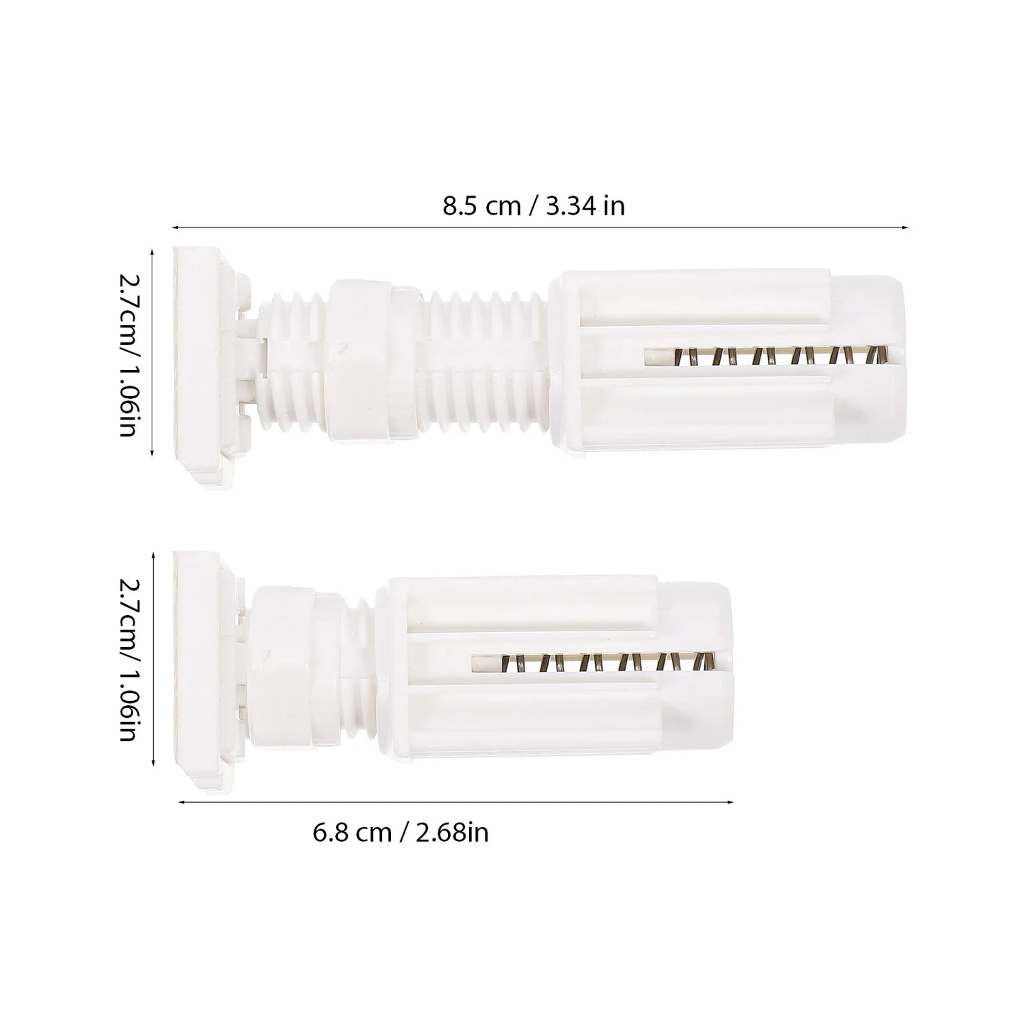 4Pcs Blinds Mounting Brackets Heavy Duty Louver Blind Fixing Holders Home Window Curtain Accessories Louver Ceiling Brackets