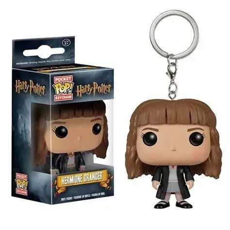 Funko Pocket Keychain Toy Hermione Granger Dobby Dumbledore Malfoy Ginny Ron Hedwig Snape Voldemort Luna Pocket Pop Key Ring Toy