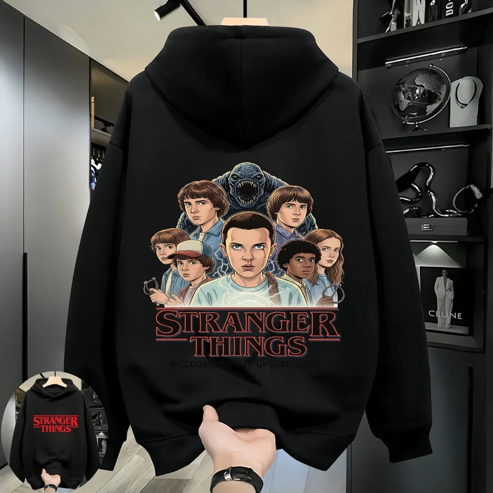 Hellfire Club Monster Matching Hoodie 2026 Stranger Things - Couples & Family Trendy Casual Printed Sweatshirt