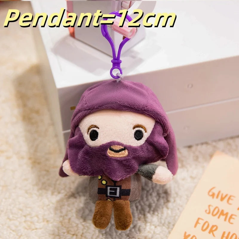 22cm Harry Potter Doll Ron Dumbledore Hagrid Malfoy Lord Voldemort Plushies Stuffed Anime Bag Pendant Collect Plush Toy Gifts