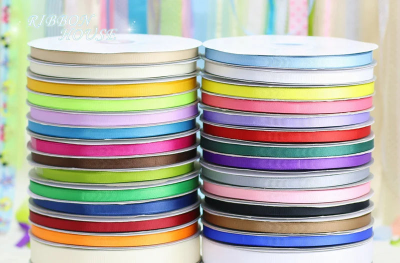 (100 yards/roll) Grosgrain Ribbon Wholesale gift wrap decoration Christmas ribbons