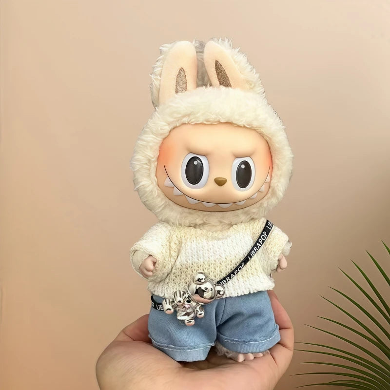 Labubu Accessories Clothes Designer Suitable for V1 V2 V3 Labubu Pendants Cute Personality Fashion Birthday Gift