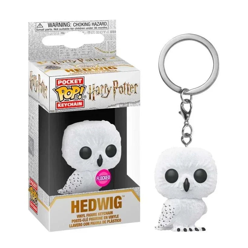 Funko Pocket Keychain Toy Hermione Granger Dobby Dumbledore Malfoy Ginny Ron Hedwig Snape Voldemort Luna Pocket Pop Key Ring Toy