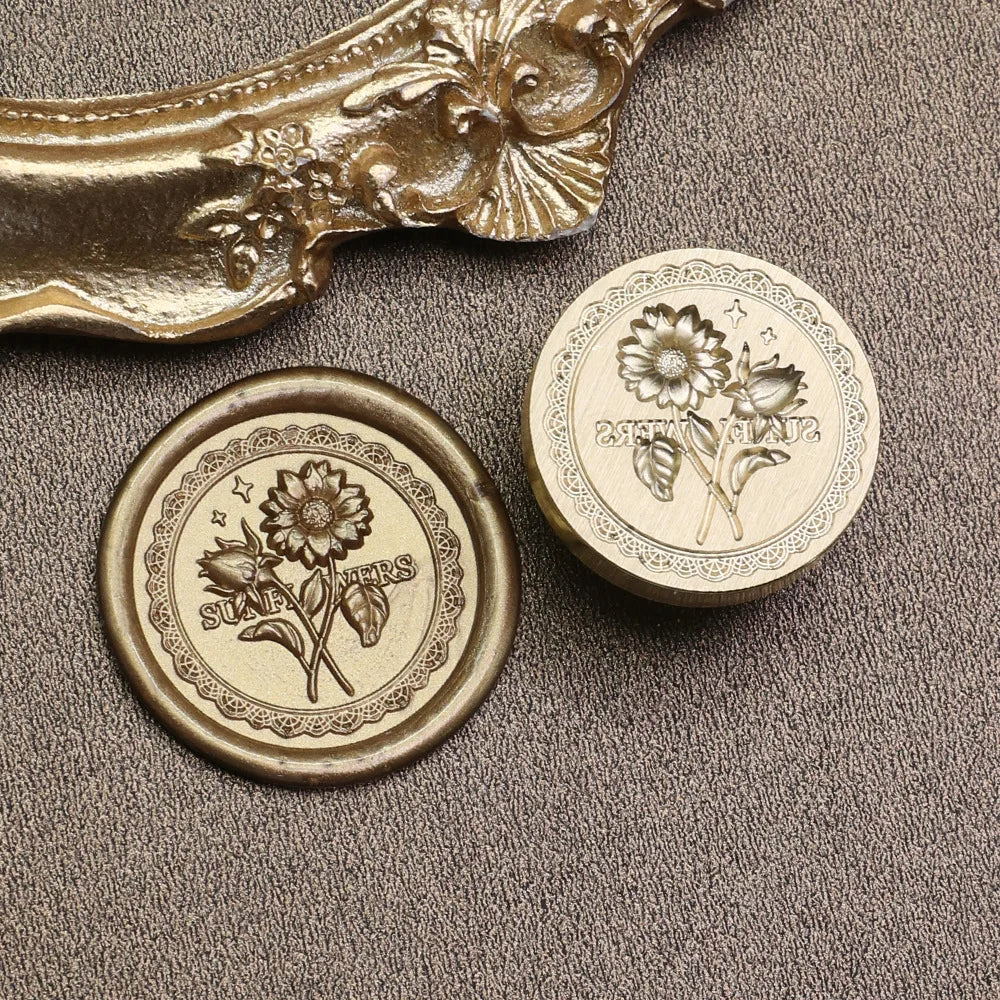 3D Embossed Wax Seal Stamp Bow/Confession/Valentine's Day Animal For A Copper Head Envelopes Wedding Invitations Scrapbooking