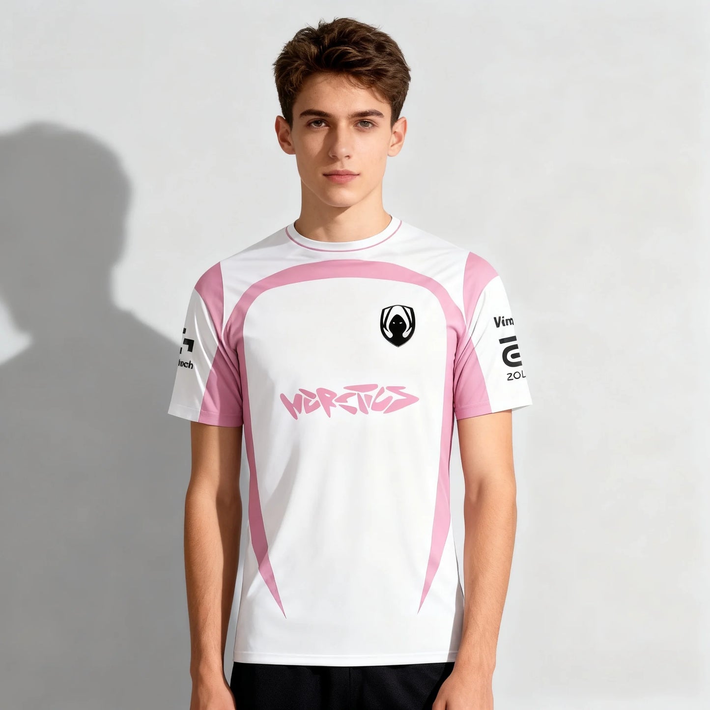 Valorant 2025 Paris World Championship HERETICS Esports Team Customized Casual Sports Breathable Quick Drying Round Neck T-shirt