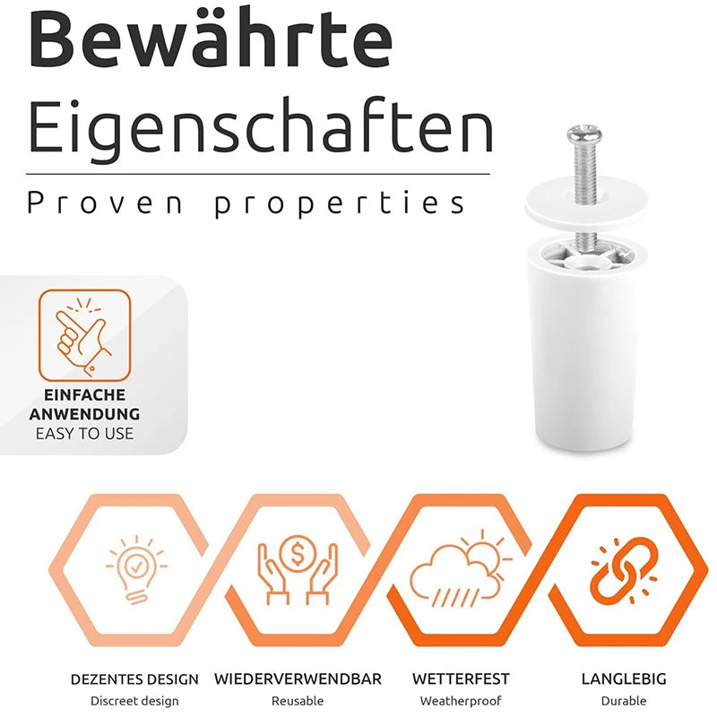 8Pcs White Blinds Stops Curtain Blinds Stopper Accessories Rolling Shutters Parts Blind Stoppers Repair For Window Bumper Parts