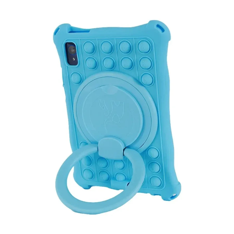 For Lenovo Tab M9 TB-310FU 9 inch Protective Bubble Silicone Kids Stand Tablet Cover For Lenovo M9 2023 With shoulder Strap Pen