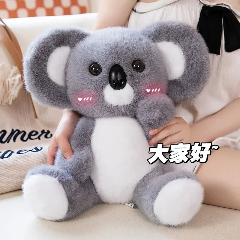 25/35CM Sitting Koalas Plush Toys Simulation Cute Australia Koala Stuffed Animal Soft Toys For Christmas Gifts