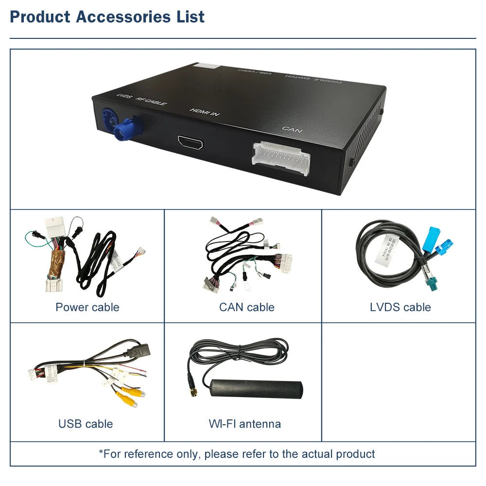 Road Top Wireless ACarPlay Android Auto Interface for Lexus RX 2016-2019, with Mirror Link AirPlay Car Play Functions