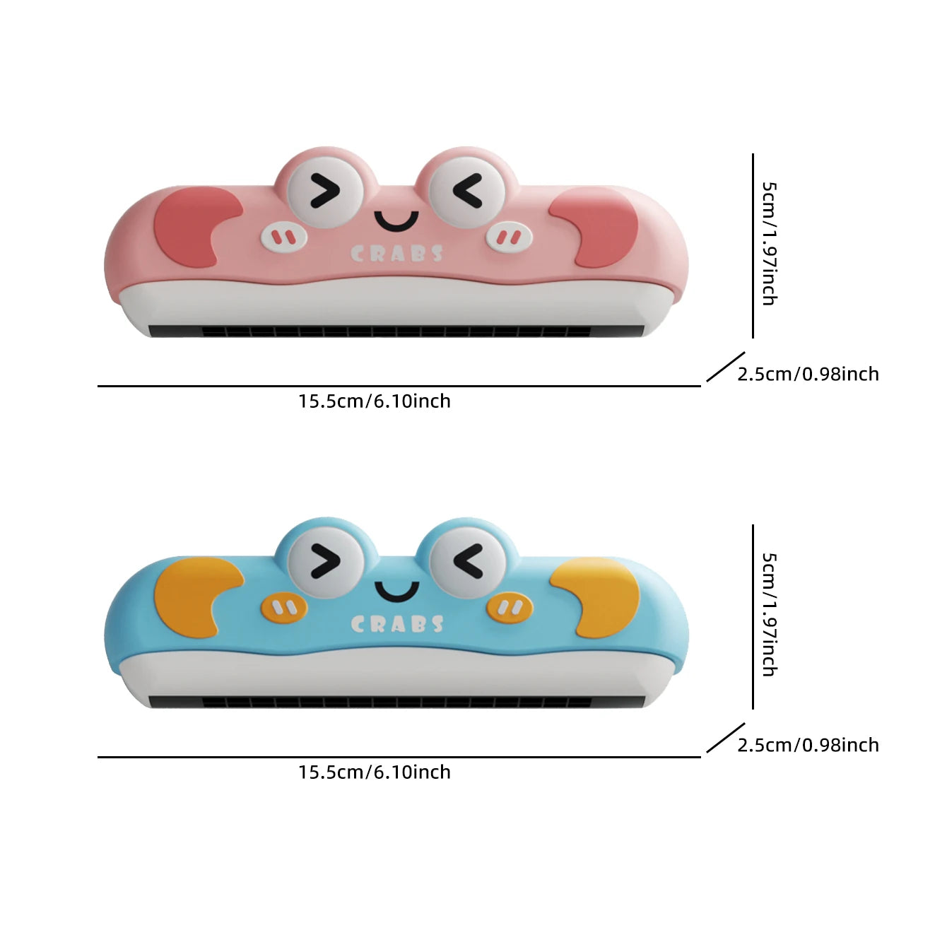 Children's infant harmonica musical instrument that can be blown - toy beginner-level harmonica for beginners.