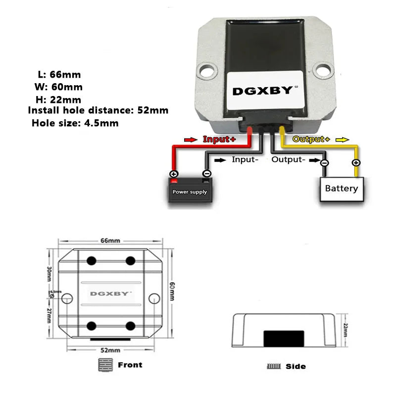 12V24V to 6V 5A 8A 10A DC step-down power module 9V-40V step-down 6V vehicle power supply DC-DC converter CE certification