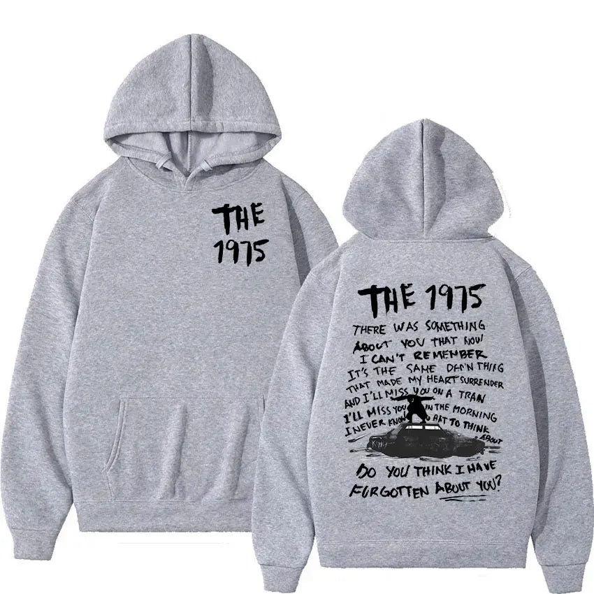 Retro The 1975 about You men's hoodie Gothic Hip Hop Jersey Casual hoodie high-quality Harajuku sweatshirt