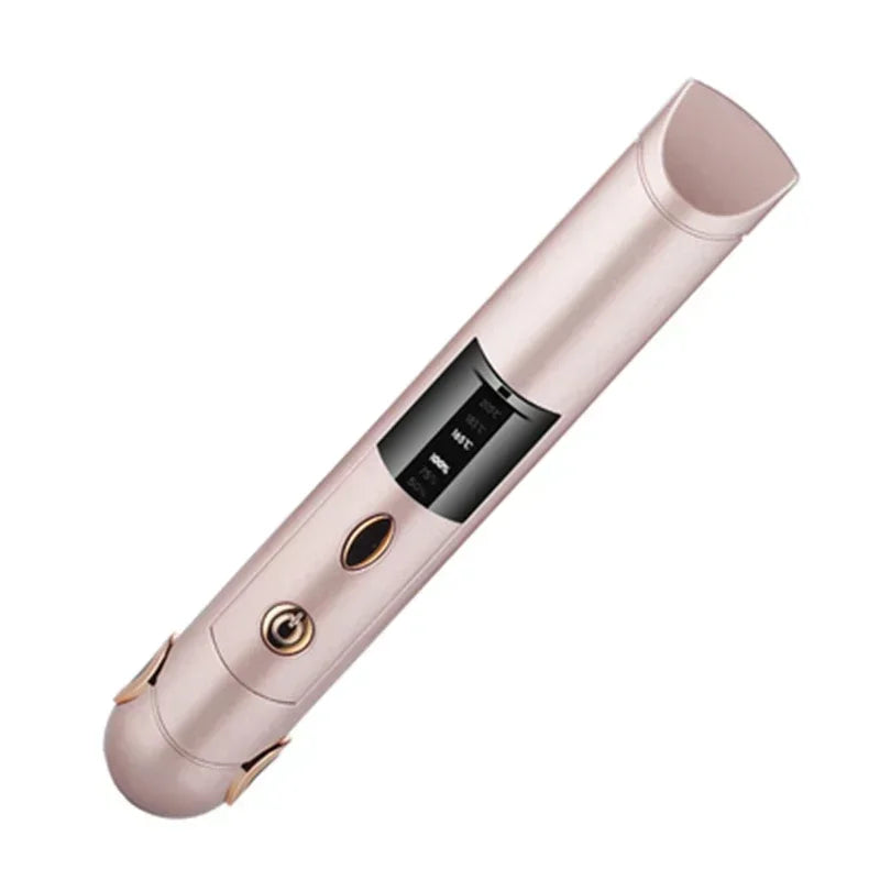 Wireless Electric Heating Hair Straightener Curler For Women Rechargeable Portable Home Travel Hair Straightening Curling Iron