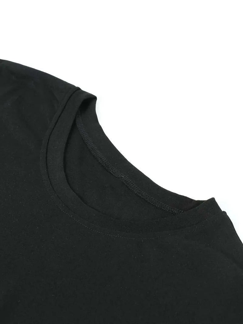 Plus Size I'm Too Old Print T-Shirt, Casual Crew Neck Short Sleeve T-Shirt, Women's Plus Size Clothing