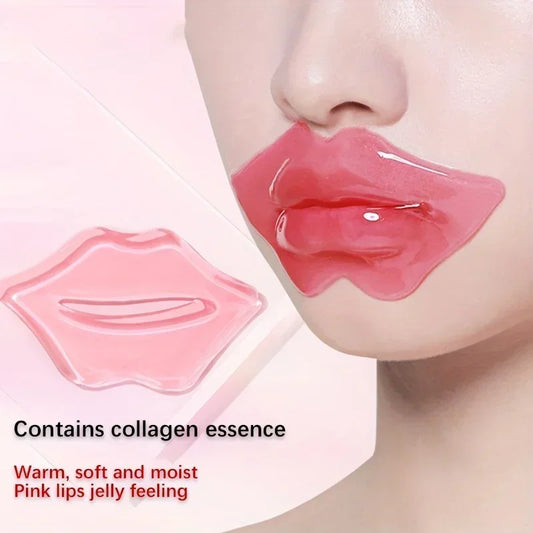 20PCS Crystal Collagen Lip Masks Hyaluronic Acid Lip Treatments Moisturizing Beauty Lip Patches Hydrating Plumper Skin Care